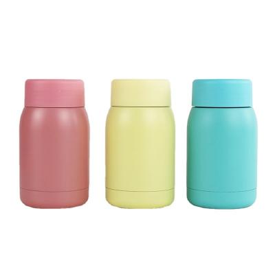 China PORTABLE 180ml Customizable Logo Baby Thermos Baby Stainless Steel Water Bottle Mini Gift Water Cup for sale