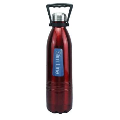 China Sustainable Cola Shaped Stainless Steel Sports 1.8L Water Bottle Double Wall Coke Cola Shape Liter Water Bottle Vacuum Flasks for sale