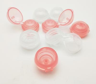 China 20mm Plastic Empty Beverage Lotion Closure Jar Lid Bottles 20mm Plastic Cover Cap Pearl Aluminum Screw Cap Ball Cap Bottles Liquid Perfume Shampoo for sale