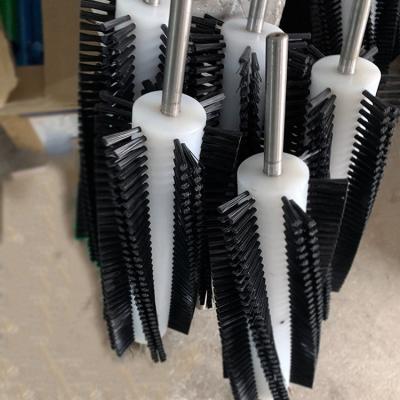 China Conveyor Roller Cleaning Nylon Cleaning Brush For Belt Sweeping China for sale