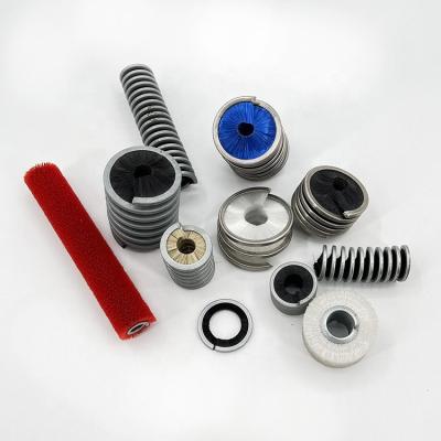 China China Manufacturer Industrial Cleaning Nylon Inside / Internal Spiral Coil Roller Brush With Custom Size for sale