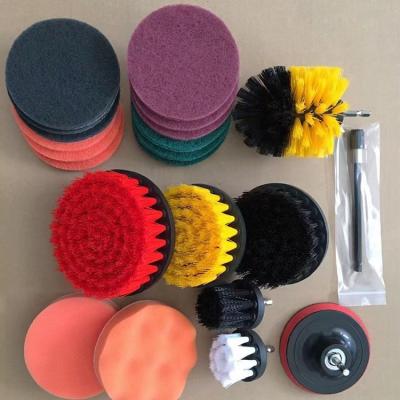 China 2021 Power Drill Scrubber Cleaning Brush Set For Car Cleaning China for sale