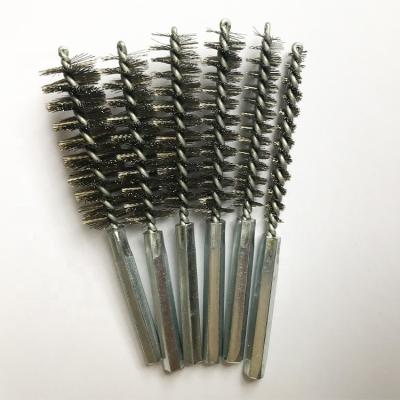 China Customized Small Cleaning Bottle Brushes For Cleaning Wine Bottles / Small Wire Brush China for sale