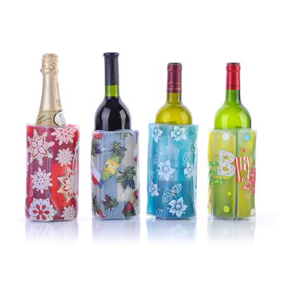 China Custom Made PORTABLE Soft Nylon Beer Cool Bag Factory Wine Bag Reusable Non-Toxic Cooler Portable Cooler Bag for sale