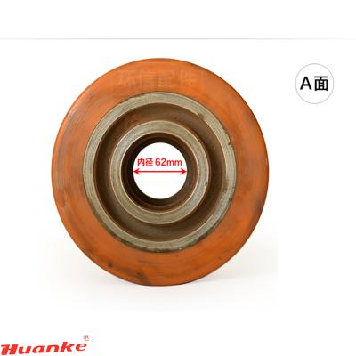 China Forklift Industry Supplying 178x73mm PU Load Wheel For NOBLELIFT Reach Truck Forklifts for sale