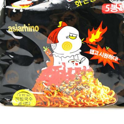 China Factory Wholesale Normal Hot Roast Chicken Season Spicy Noodle Flavor Korean Fire Stir Fry Instant Noodles for sale