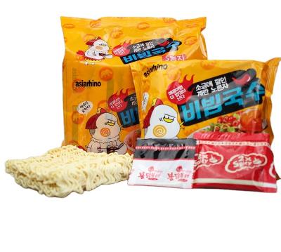 China OEM ODM Egg Yolk Flavor Ramen Noodles Korea Normal Wholesale Spicy Salty Noodles Instant for sale