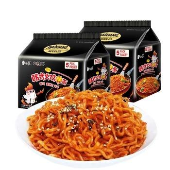 China Factory Wholesale Normal Hot Pepper 2X Spicy Chicken Season OEM Style Korean Instant Ramen Noodles for sale