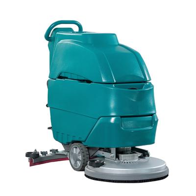 China Wholesale Automatic Floor Scrubber Industrial Cleaning Floor Cleaner For Hotel Airport Lobby for sale