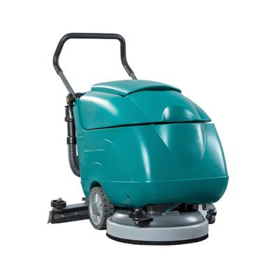 China Hot Hand Push Indoor Floor Sweeper Industrial Cleaning Machine Floor Cleaning Scrubber for sale