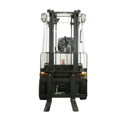 China Building Material Stores Heary Duty Price Cheap Manual 1 Ton Forklift Truck With Battery for sale