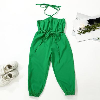 China Spandex Overalls Summer Children's Pantsuit Children's Girls' Onesie/Bamboo Fiber Girls' Clothing Children's Onesie for sale