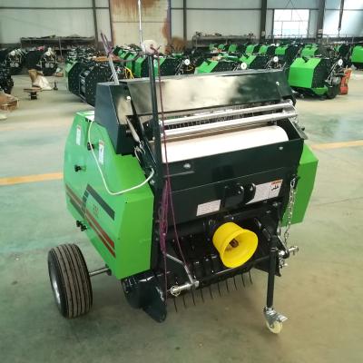 China Small round grass netwrap press for collection for sale