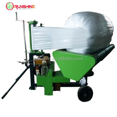 China Bale Hay Rice Wheat Straw RUNSHINE Logo Round Hay Bale Wrapper made to order for sale