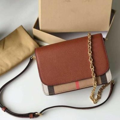 China Designer Waterproof Luxury Burbrerity Bags For Women High Quality Brown Cross - Body Handbags Shoulder Bag for sale