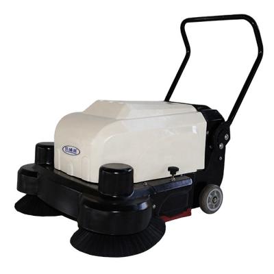 China Cleanging Good Prices Street Small Size Flexible Walk Behind Vacuum Dust Sweeper for sale