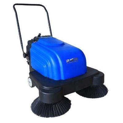 China Cleanging CLEANVAC Electric Outdoor Power Sweeper Walk Behind Battery Operated Sweeper for sale