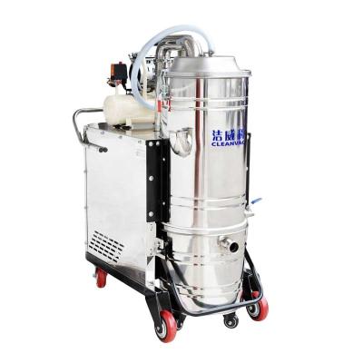 China Rear Impulse Jetting CLEANVAC 5.5KW 100L 380V High Power Industrial Hot Ash Vacuum Cleaner for sale