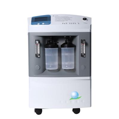 China Hot Sales Longfian JAY-10 Large LCD Display High Purity Dual 10 Liter Flow Oxygen Concentrator for sale