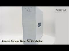 Quick Reverse Osmosis Water Purifier System 1.31L/min Auto Flush Tankless