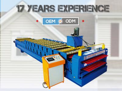 China double roll forming roofing machine for sale