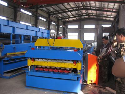 China antique glazed tile roof machinery for sale