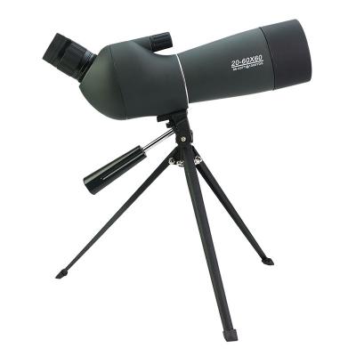 China TELESCOPE Zoom 2021 New 20X-60X60 High Quality Waterproof Hunting Observing Spotting Scope With Tripod for sale