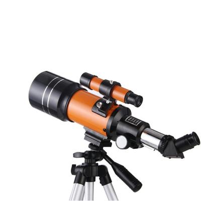 China Portable Aluminum Alloy 70mm Astronomical Telescopes Refractor Telescope for Children Kid Adults Beginners for sale