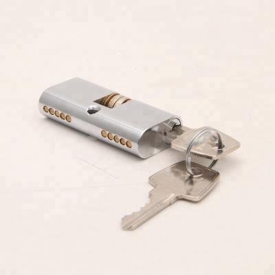 China Hotels Oval Cylinder Lock With Two Cam for sale