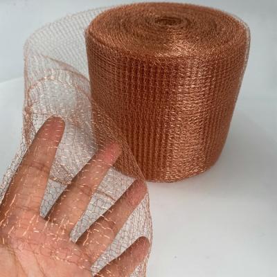 China 3.2m Pest Control Copper Mesh Rolls Customized Copper Blocker Mesh for sale