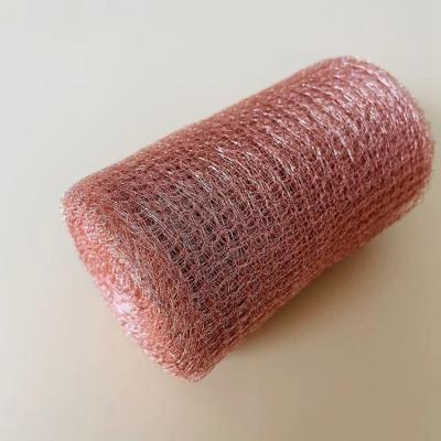 China Pest Control Copper Decorative Mesh  , Mice Copper Wool Mesh for sale