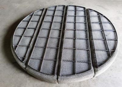 China 0.15mm Knitted High Density Wire Mesh Demister Mat With Bracket zu verkaufen