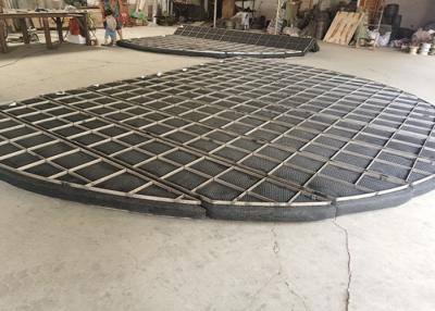 China 1000mmx1000mm Demister Pad Screen Grids And Plate Edge SS304 No Sections zu verkaufen