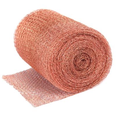 China 98% Porosity Pure Copper Mesh Roll Pest Proof Barrier For Home Garden for sale