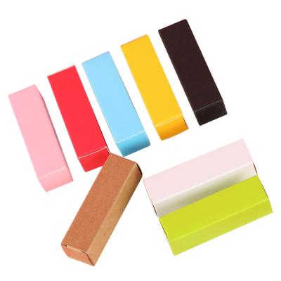 China Recyclable Customized Luxury Color Board Cardboard For Skincare Cosmetic Box Packaging Lipstick Eco-friendly Box for sale