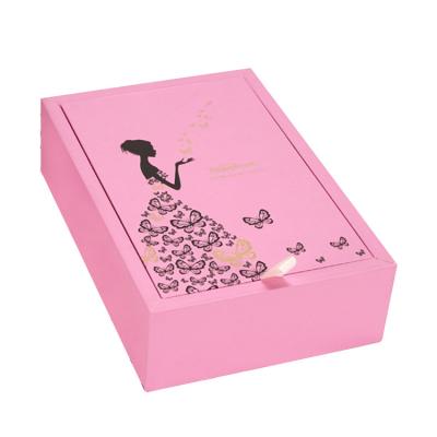 China Wholesale Recyclable Luxury Cosmetics Perfume Bottle Boxes Drawer Perfume Gift Packaging Custom Paper Box With Logo for sale