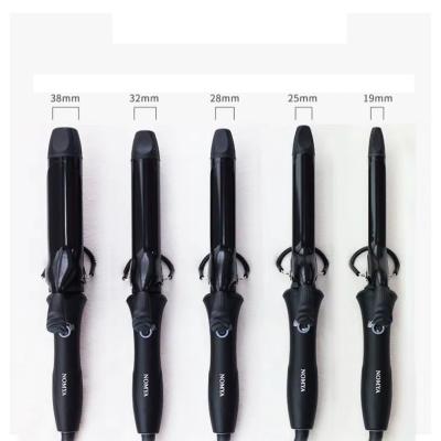 China Cabelo elétrico ajustável dos encrespadores de cabelo do Temp 19mm -38mm para breve ferro de ondulação de 1 polegada à venda