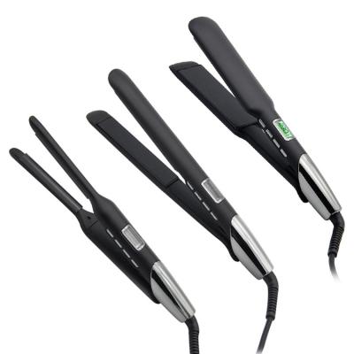 China PET 40W 0.5 Inch Hair Straightener Titanium Ionic Professional Straighteners for sale