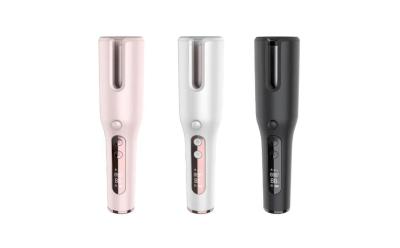 China 300℉ -390℉ Portable Usb Cordless Automatic Hair Curler 4800mA for sale