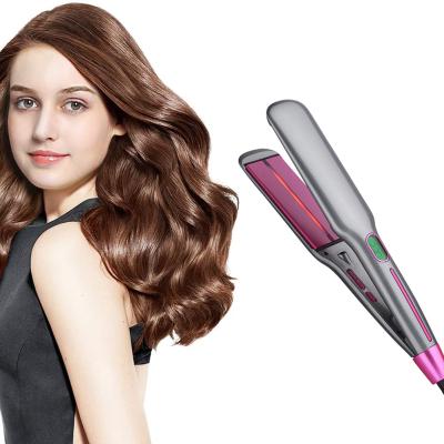 Κίνα 1inch αυξήθηκε χρυσός Straightener τρίχας τιτανίου υπέρυθρος επίπεδος σίδηρος 80~230℃ τρίχας προς πώληση