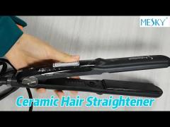 Vapor Steam Ceramic Hair Straightener Flat Iron With LCD Display