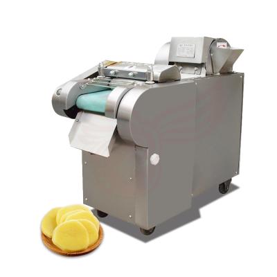 China Vegetable Processing Plant High Efficiency Eggplant Slice Shredder Machine Industrial Vegetable Leaves Cutter Cutting Machine for sale