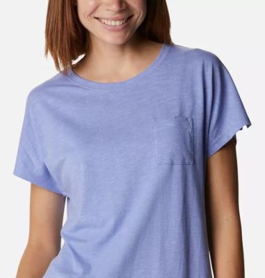 China Custom Made 100% Anti-Wrinkle Organic Cotton Women's Swallow-tail T-shirts Summer Cotton Round Neck T-Shirt for sale