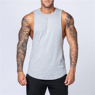 China Wholesale OEM New Design Custom QUICK DRY Mens Gym Vest Bodybuilding Stringer Tank Top for sale