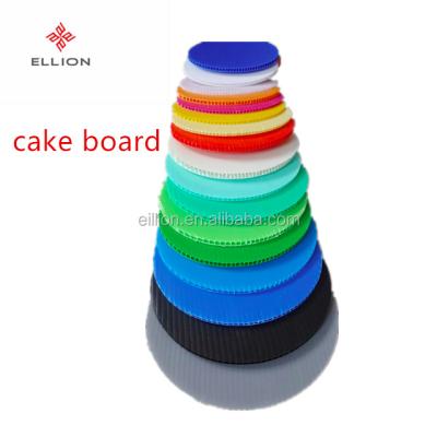 China Plastic Corrugated Floor Cover Food Grade Core Groove Cake Boards for sale