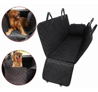 China Universal Waterproof Non-slip Waterproof Dog Car Pet Back Seat Cover Seat Cover With Side Flaps for sale