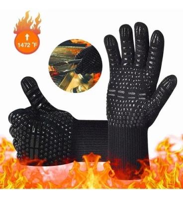 China Hot Sale Kitchen Heat Resistant Accessories GRILL Bbq Mitt Heat Resistant Mitts for sale