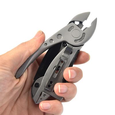 China MULTI FUNCTIONAL Outdoor All-Steel Pliers Combination Tool Pliers Foldable Multi-Function Tool for sale