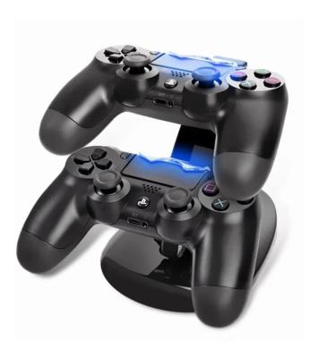 China Dual Console USB LED Charger Dock Station Stand PS4 Controller Charger Dock Gamepad Charging Charger for sale