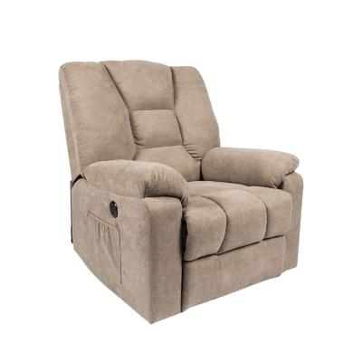 China Other JKY Furniture New Design Power Line Riser Recliner Chair Fabric With USB Charging For Living Room for sale